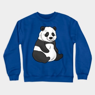 A peaceful panda bear Crewneck Sweatshirt